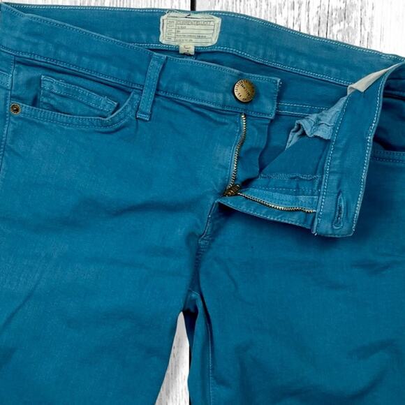 Y2K Vintage Current/Elliott “The Ankle Skinny” Jeans | 30 | Canteen Blue - Picture 5 of 11